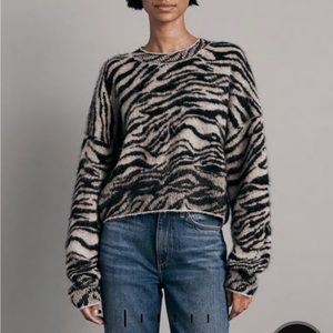 RAG & BONE: Sarah Tiger Wool Crew